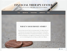 Tablet Screenshot of financialtherapycenter.com